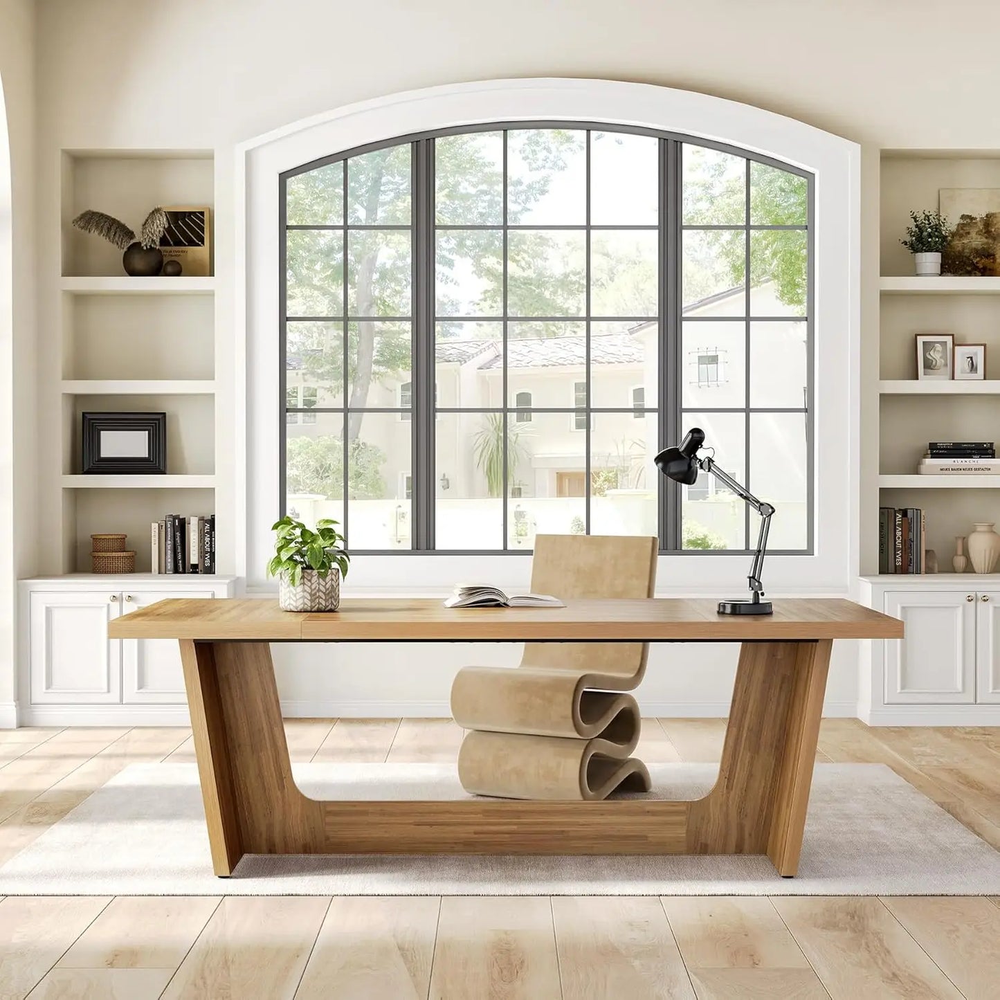 Little Tree Executive Desk Industrial Style Home Office Desk