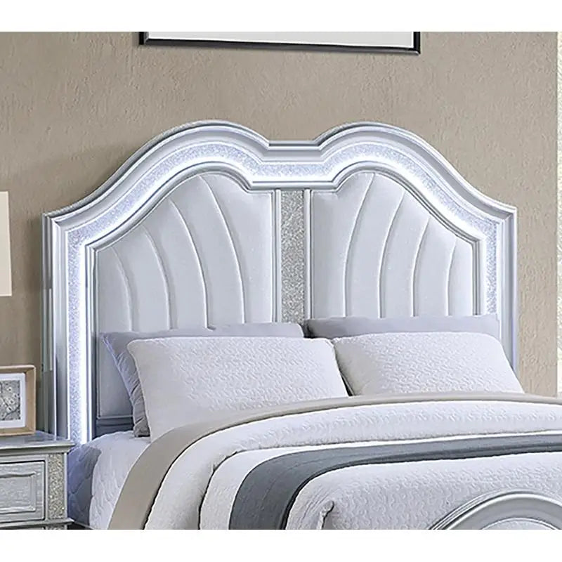Modern Morocco Platform Bed With Built In USB Port