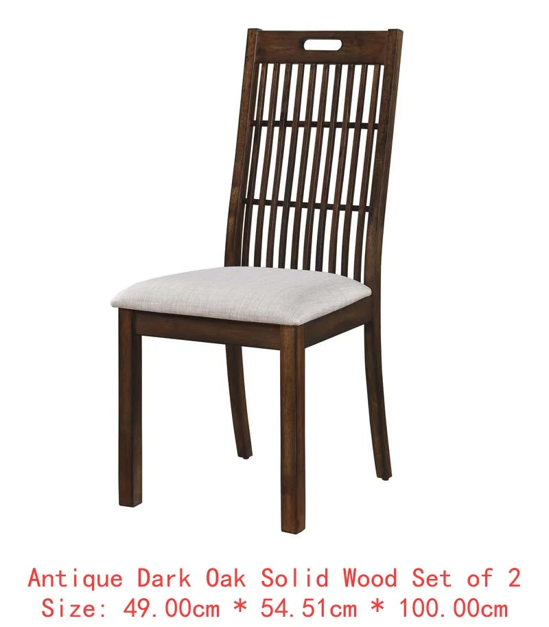 Round Dining Table Set With 4 Comfortable Chairs For Home