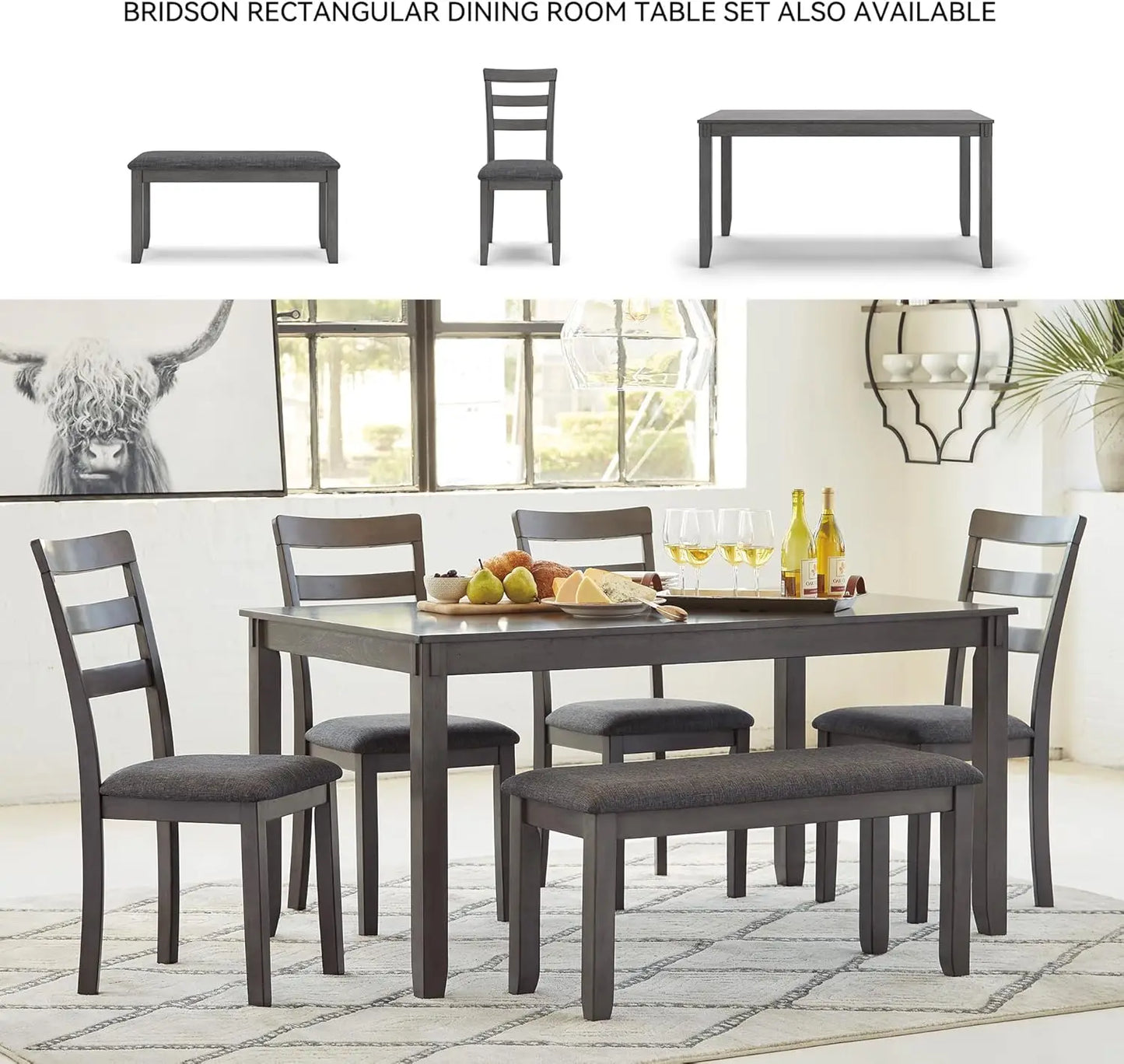 Wood Dining Set Table And Bar Stools For Compact Spaces