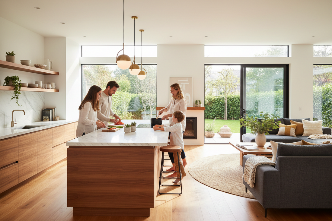 Designing the Heart of the Home: A Fresh Approach to Modern Living Spaces