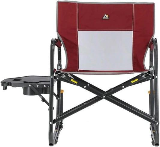GCI Outdoor Freestyle Rocker With Side Table Camping Chair