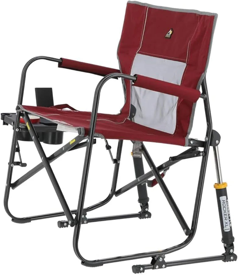 GCI Outdoor Freestyle Rocker With Side Table Camping Chair