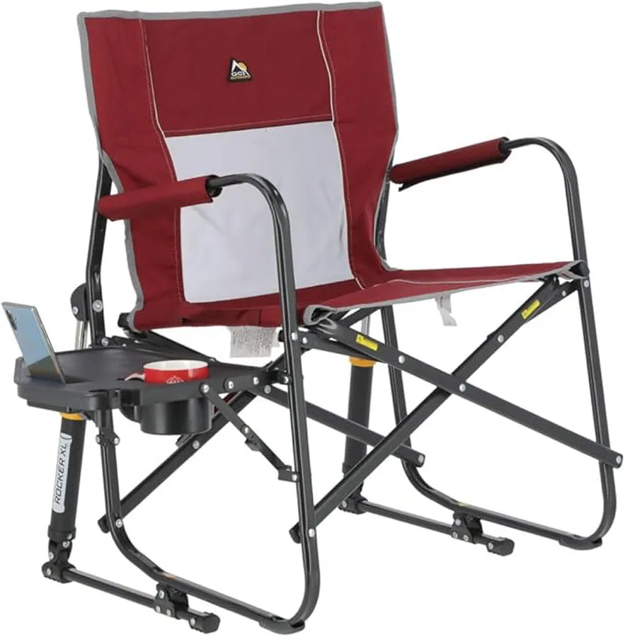 GCI Outdoor Freestyle Rocker With Side Table Camping Chair