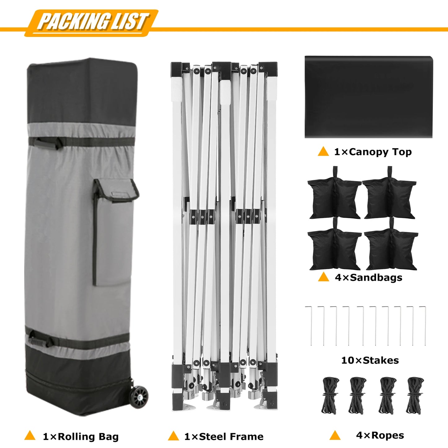 COBIZI Pop Up Canopy Tent Gazebo Easy Set Up Outdoor