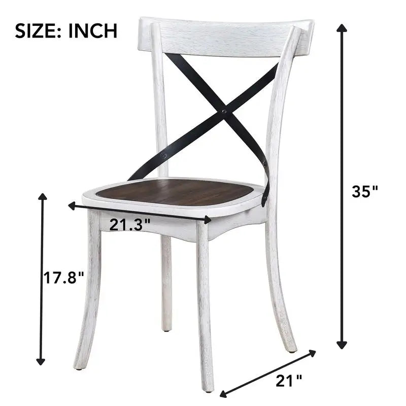 Round Dining Table Set With 4 Comfortable Chairs For Home