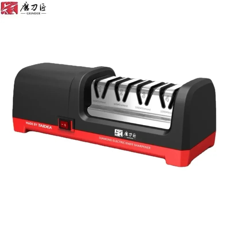 Grinder 4 Stage Diamond Electric Knife Sharpener 2800rpm