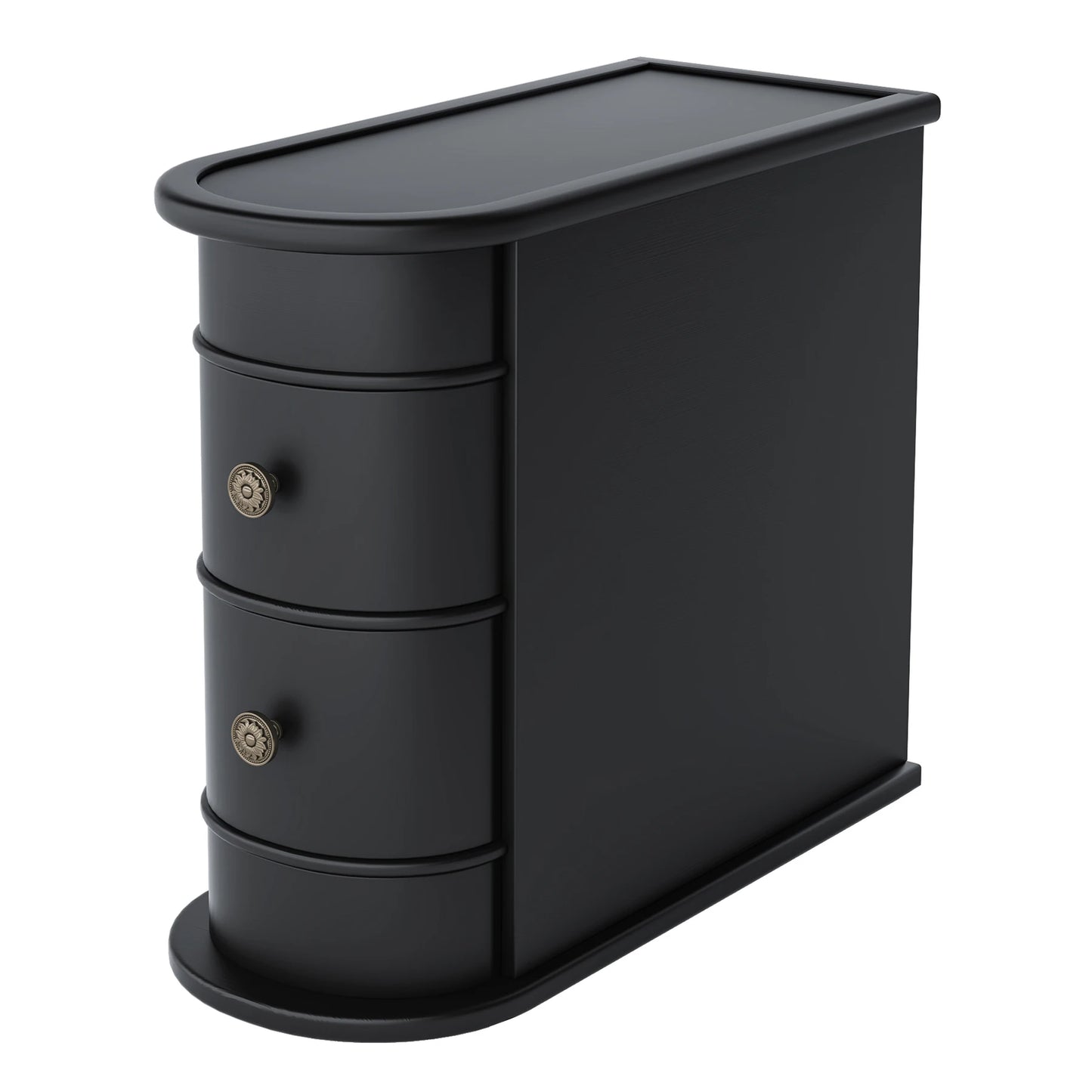 Tribesigns End Table Solid Wood Nightstand With Drawer