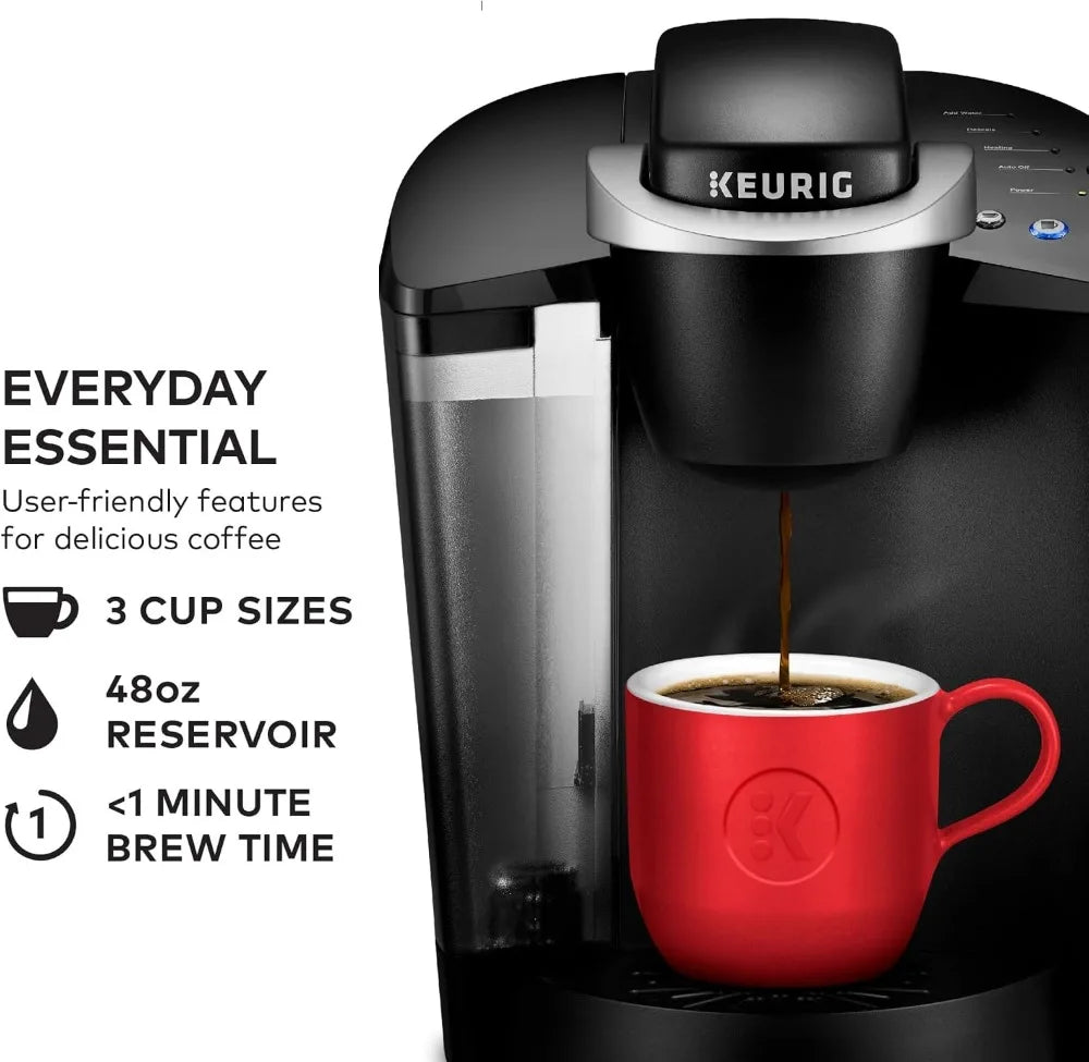 Single Serve K Cup Coffee Maker With 48oz Removable Reservoir