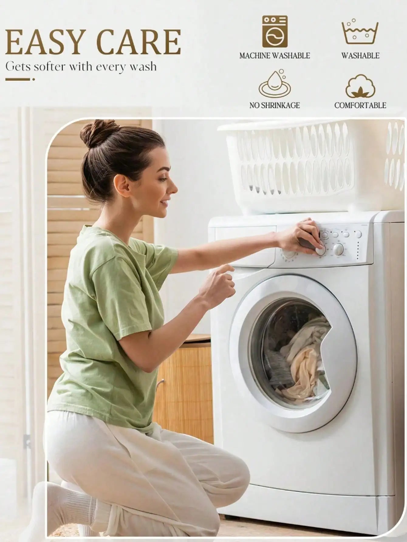 4-Piece Floral Print Bedding Set with Rose Pattern, Fitted Sheet, Flat Sheet & 2 Pillowcases