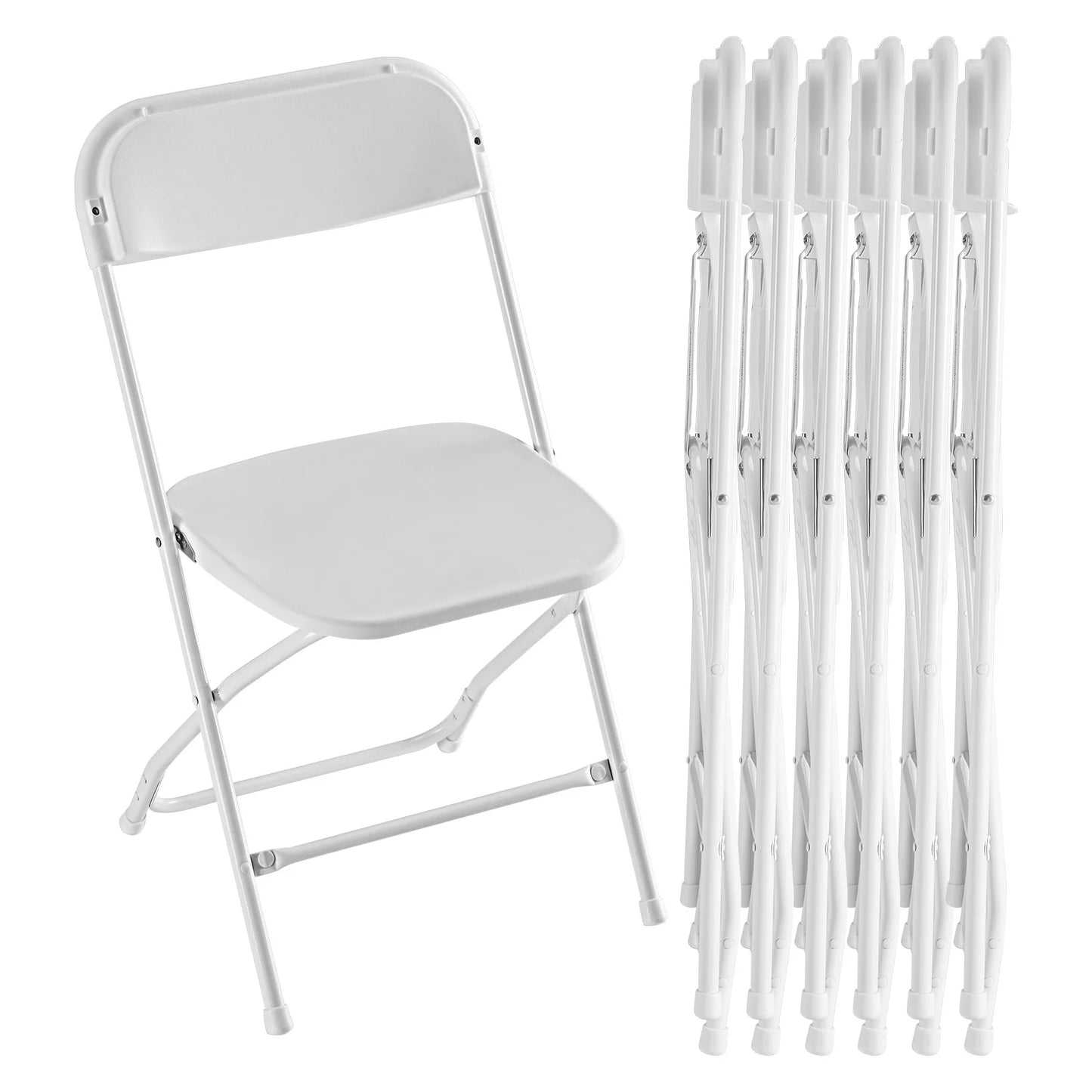 JHK UltraDurableCommercialGrade Polypropylene Folding Chair For Large Scale Banquet Settings