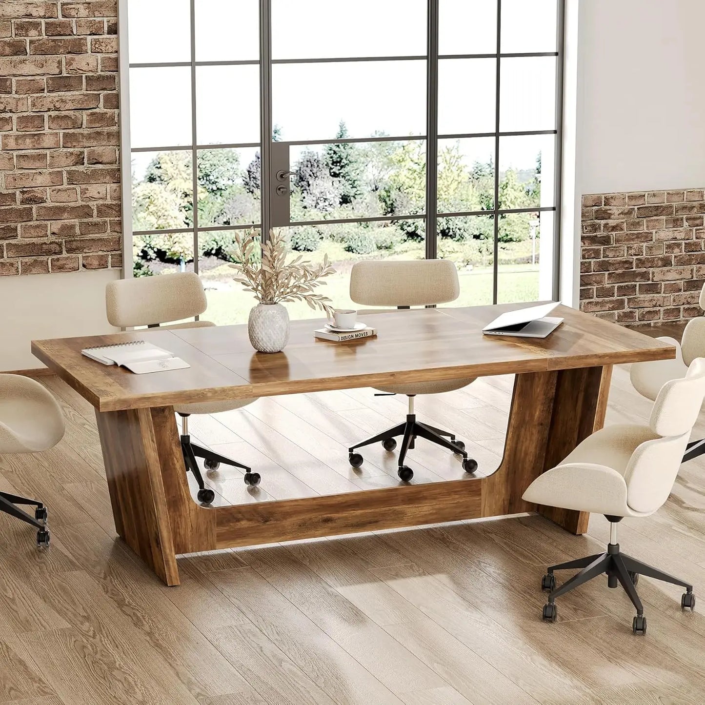 Little Tree Executive Desk Industrial Style Home Office Desk