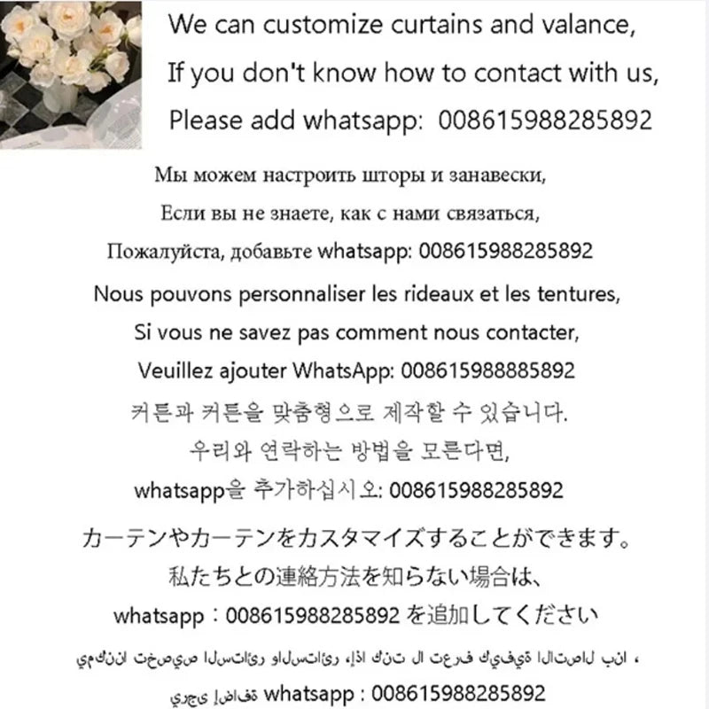 European Style Luxury Chenille Curtains for Living Room Bedroom Dining High Blackout Hollow Embroidered Window Drape Custom Size