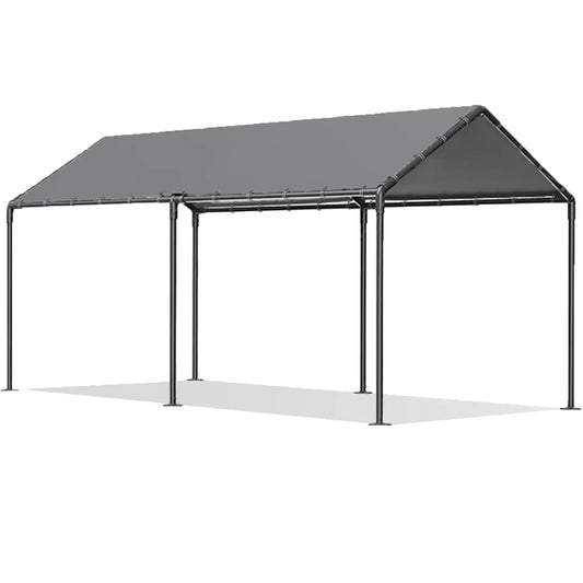 Heavy Duty Metal Carport Waterproof Garage Tent With Stakes