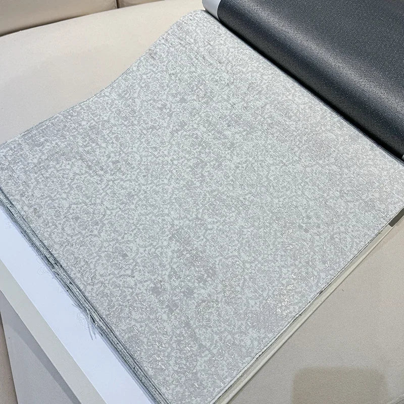 French Retro Dark Texture Chenille Grey Blue Lace Splicing Curtains for Bedroom Living Room French Window Balcony Customized