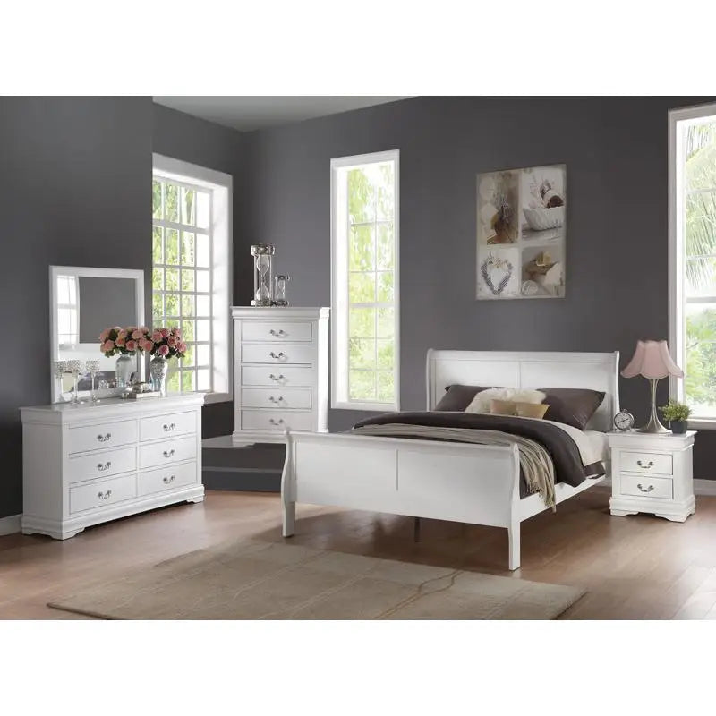 Elegant Extravagant Quadruple Bedroom Furniture Set for Contemporary Living Space