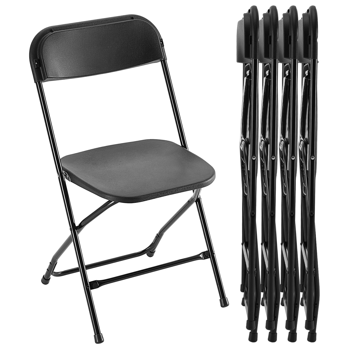 JHK UltraDurableCommercialGrade Polypropylene Folding Chair For Large Scale Banquet Settings