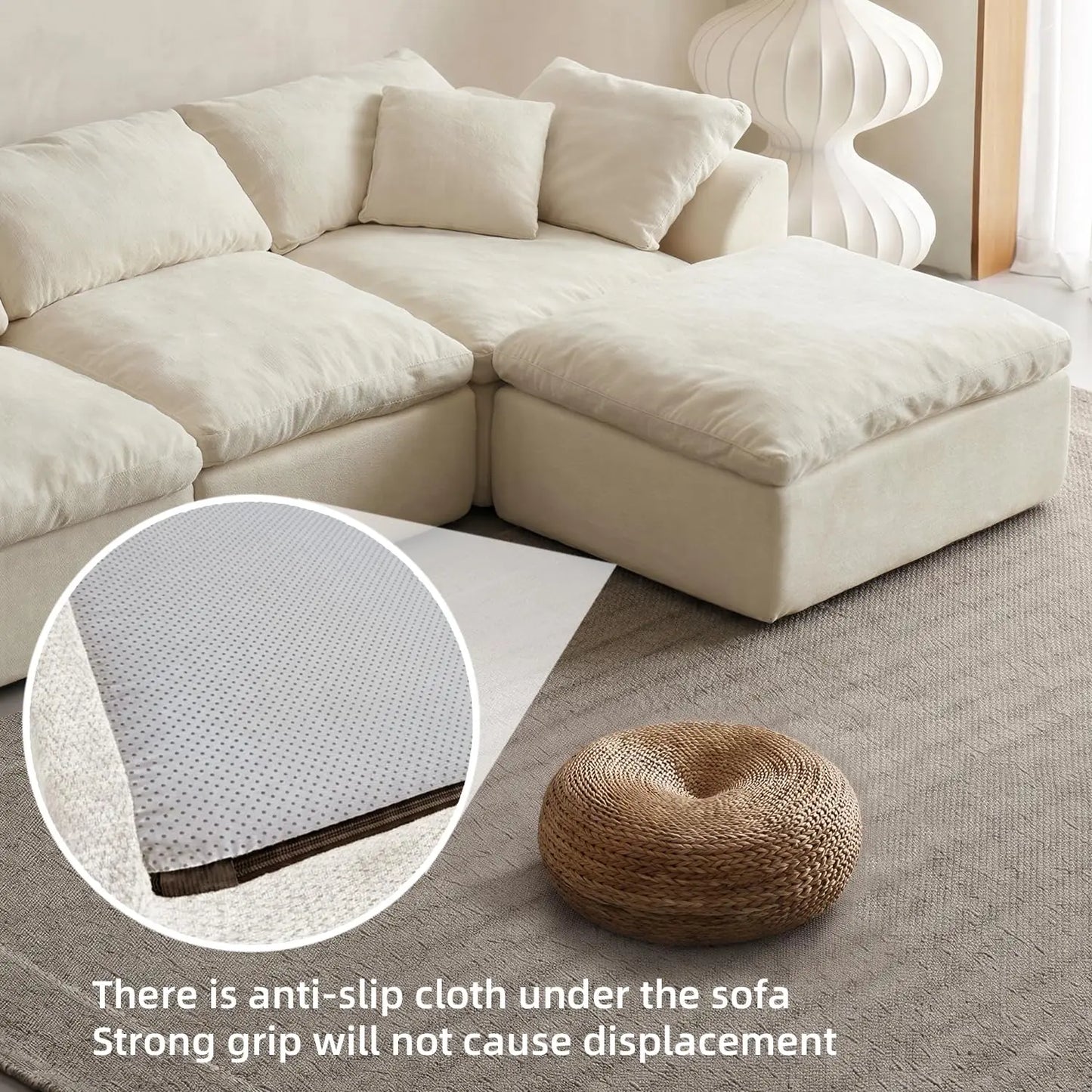 Cloud Sectional Sofa Living Room With Modular L Shaped Chaise
