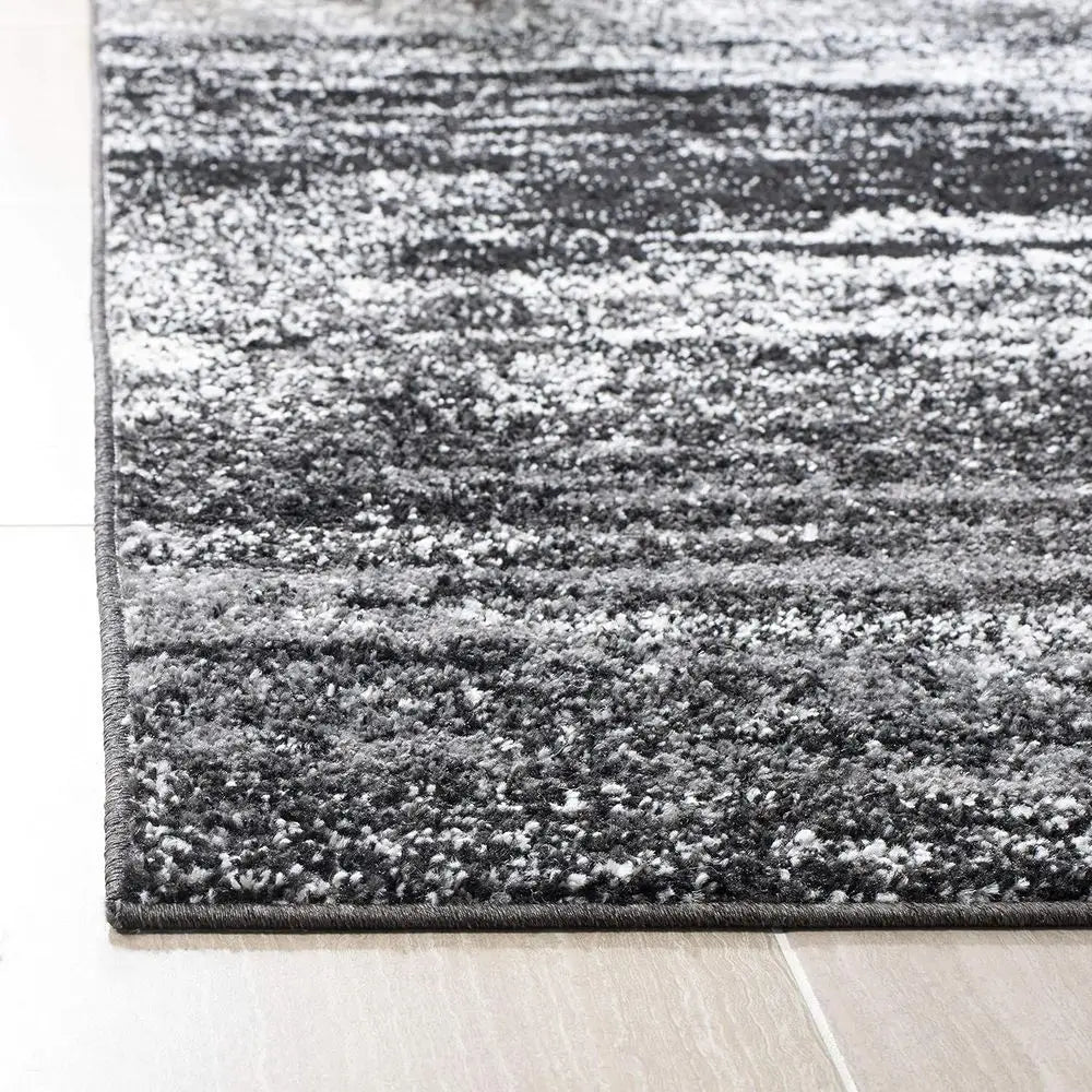Abstract Area Rug Non-Shedding Easy Care Jacquard Plush High Traffic