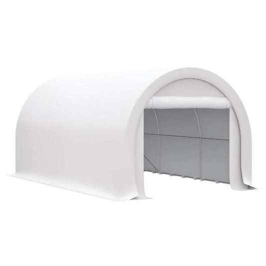 Heavy Duty Portable Carport Shelter Tent With Large Zippered Door