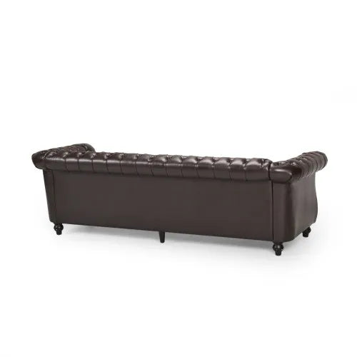 Chesterfield Sofa With Button Tufting And Nailhead Trim