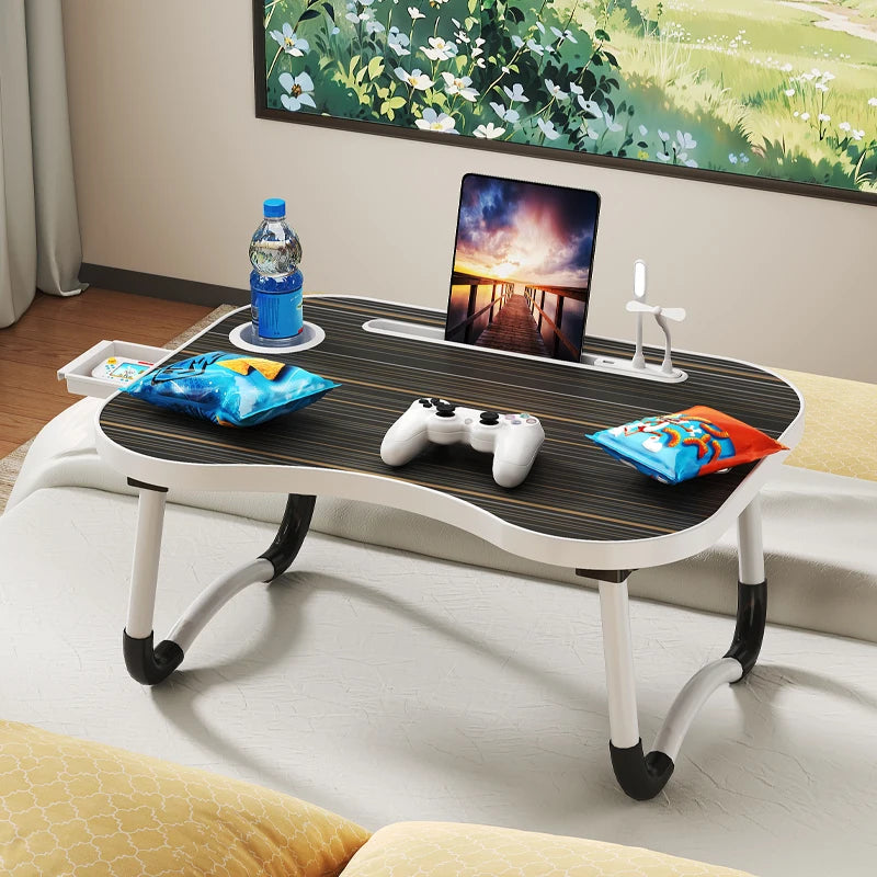 DYJ DAYIKA-S Laptop Bed Tray With Cup Holder Drawer