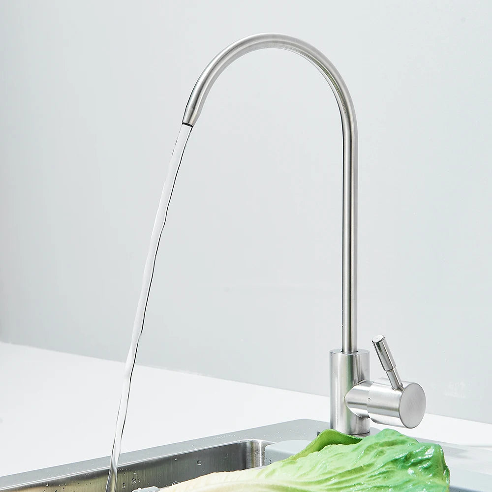 MYQualife Stainless Steel Kitchen Sink With Faucet And Soap Dispenser