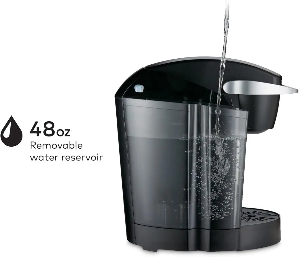 Single Serve K Cup Coffee Maker With 48oz Removable Reservoir
