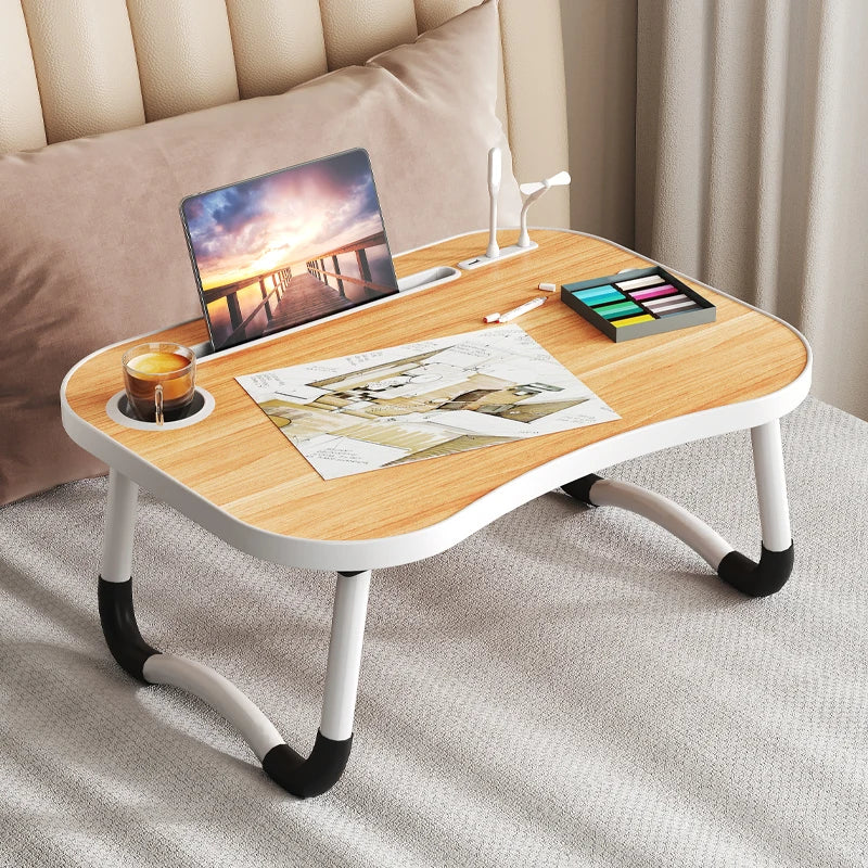 DYJ DAYIKA-S Laptop Bed Tray With Cup Holder Drawer