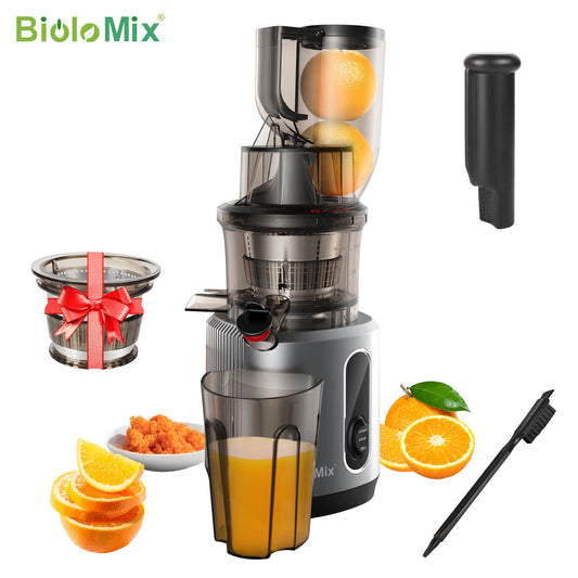 Biolomix Cold Press Juicer HH916 200W Slow Masticating Extractor