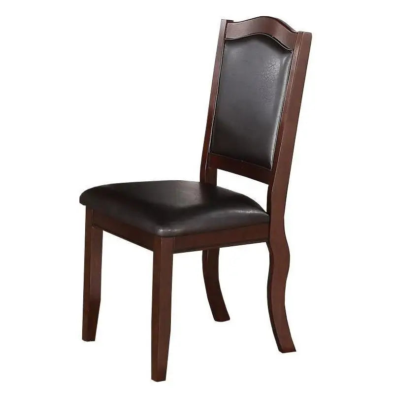 Formal Dining Set With Solid Wood Table And 6 Chairs