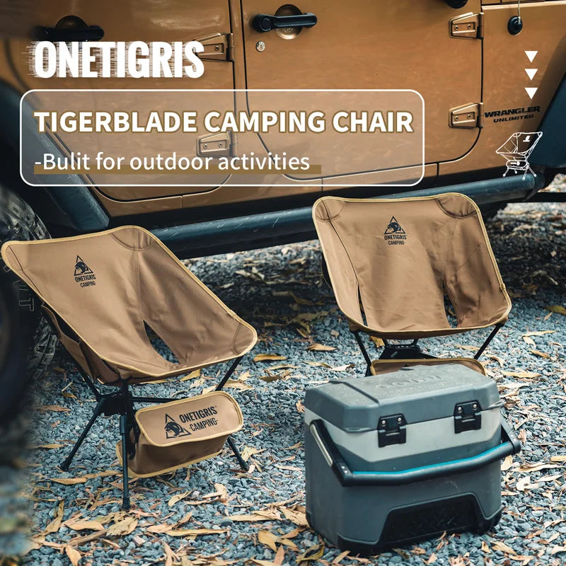 OneTigris Tigerblade Folding Camping Chair for Outdoor Backpacking