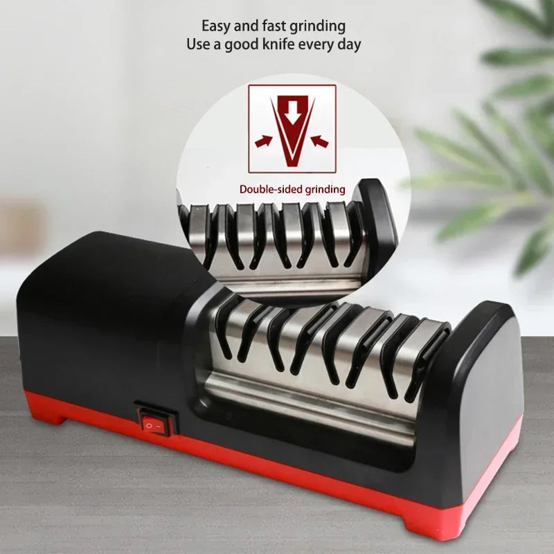 Grinder 4 Stage Diamond Electric Knife Sharpener 2800rpm