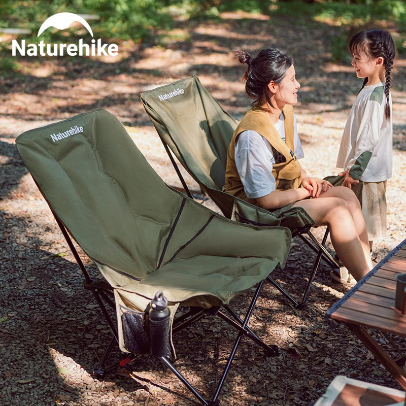 Naturehike High Back Moon Camping Folding Lounge Chair