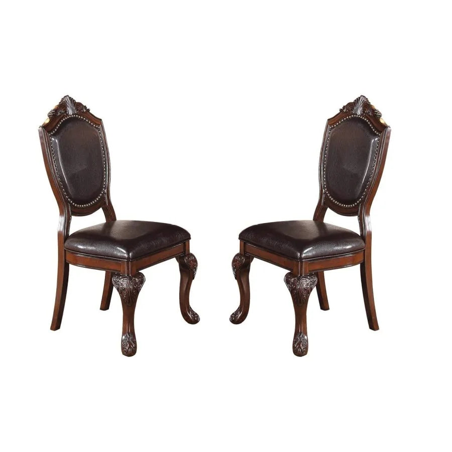 5 Piece Dining Set With Round Table And Four Chairs
