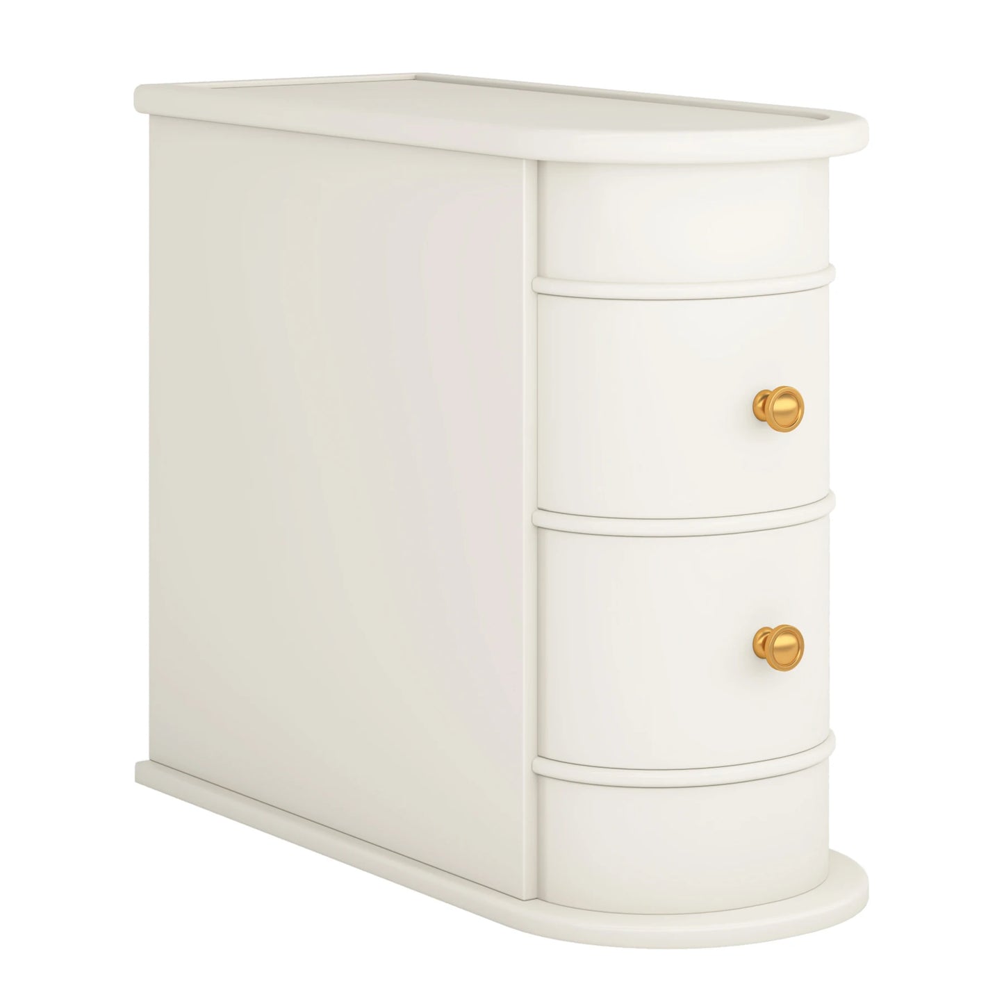 Tribesigns End Table Solid Wood Nightstand With Drawer
