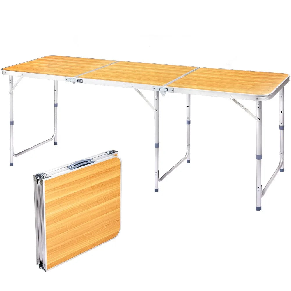 Unbranded Portable Plastic Folding Table For Dining And Parties