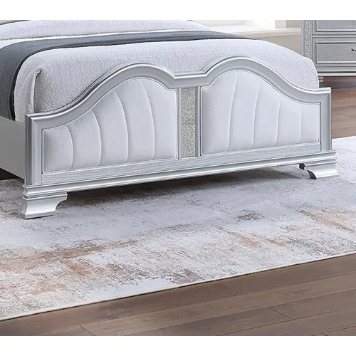 Contemporary Elegant Bed With Built In USB For Bedroom Decor