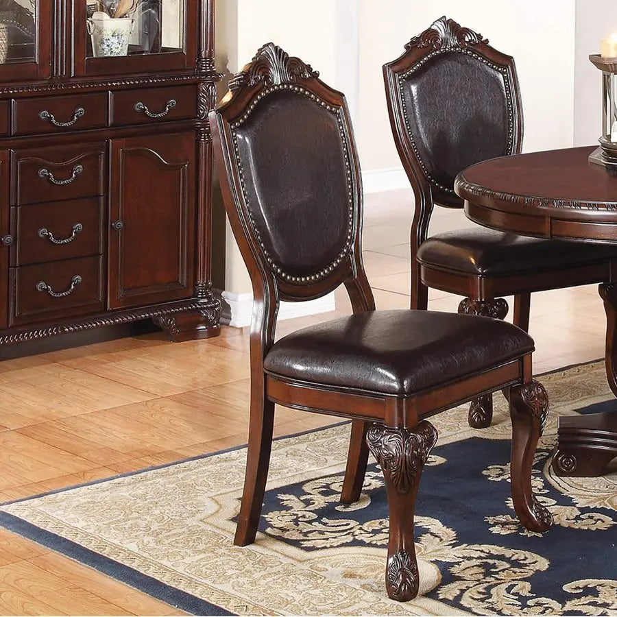 5 Piece Dining Set With Round Table And Four Chairs