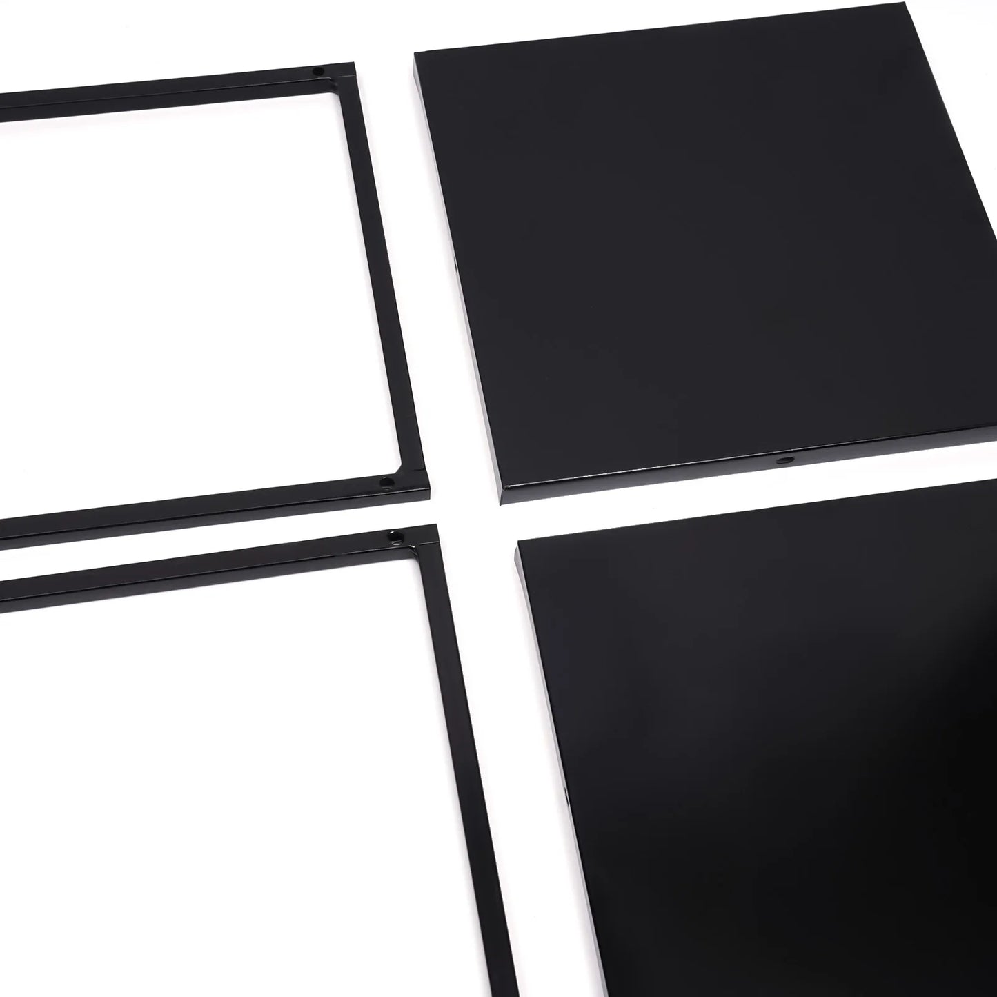 Metal Plant Stand Square Flower Holder Durable Rack for Garden