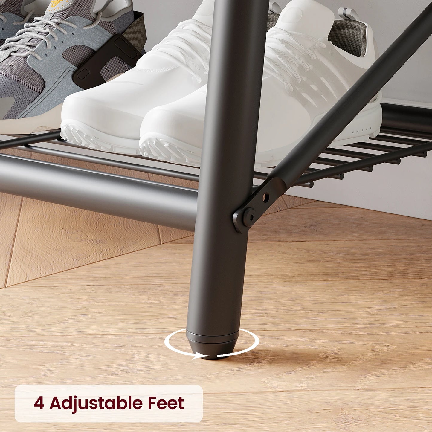 TWISTER.CK Coat Rack Shoe Bench 4in1 Hall Tree Entryway