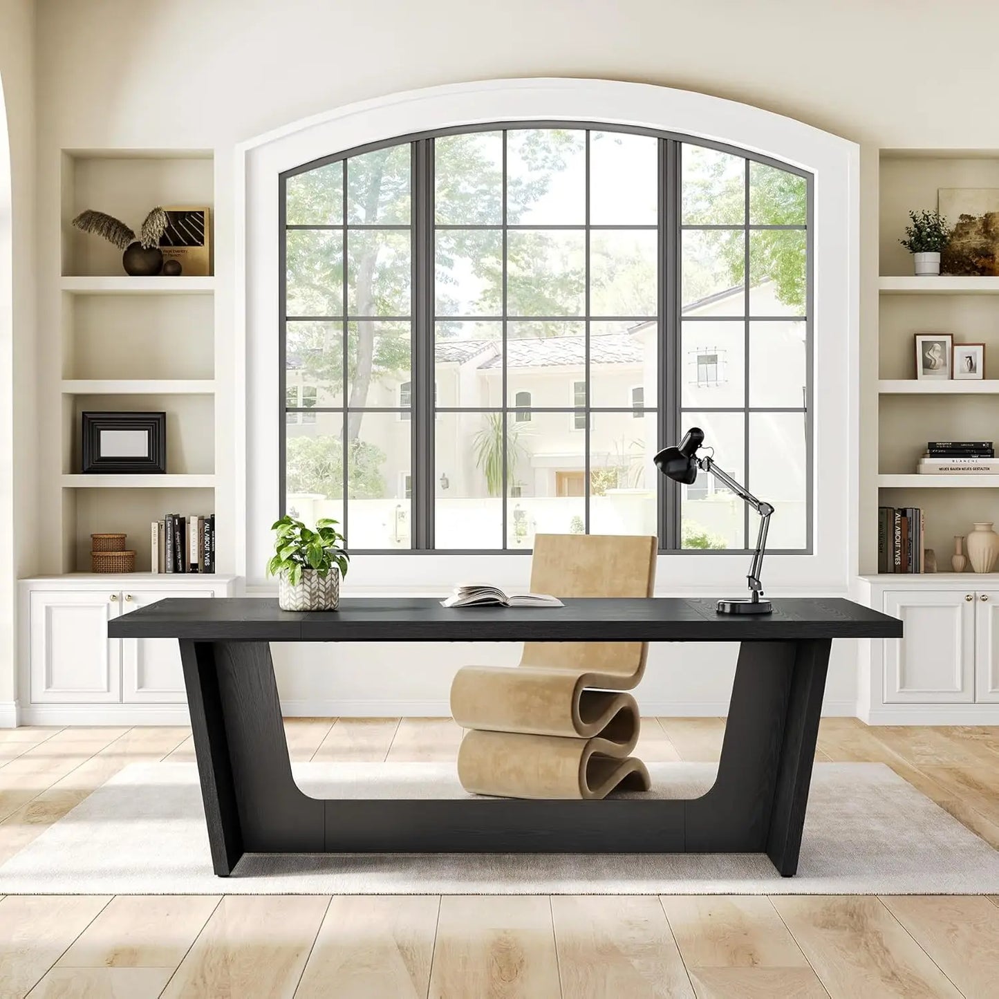 Little Tree Executive Desk Industrial Style Home Office Desk
