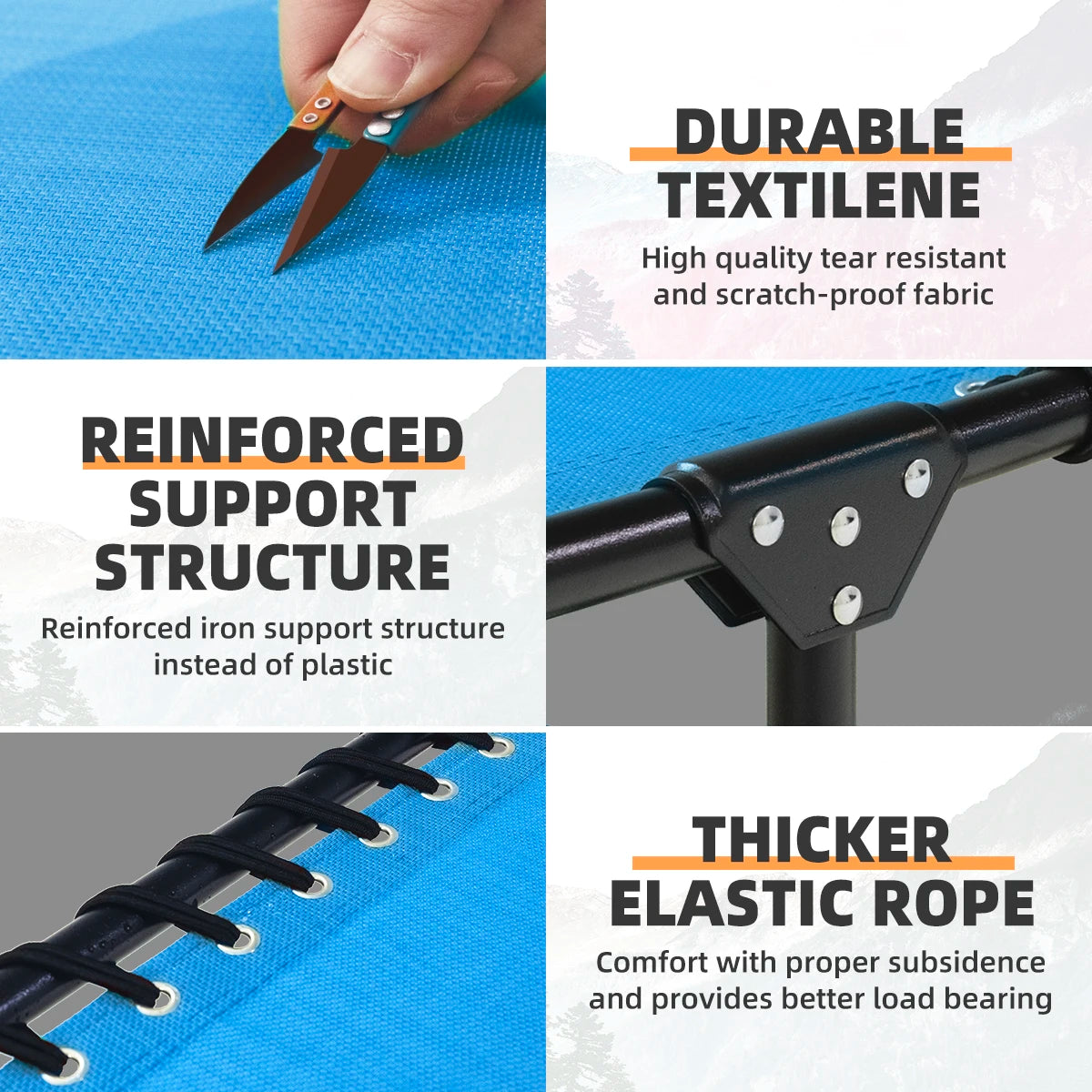 Tisetrail Two Pack Folding Chaise Lounges For Patio Sun Chairs