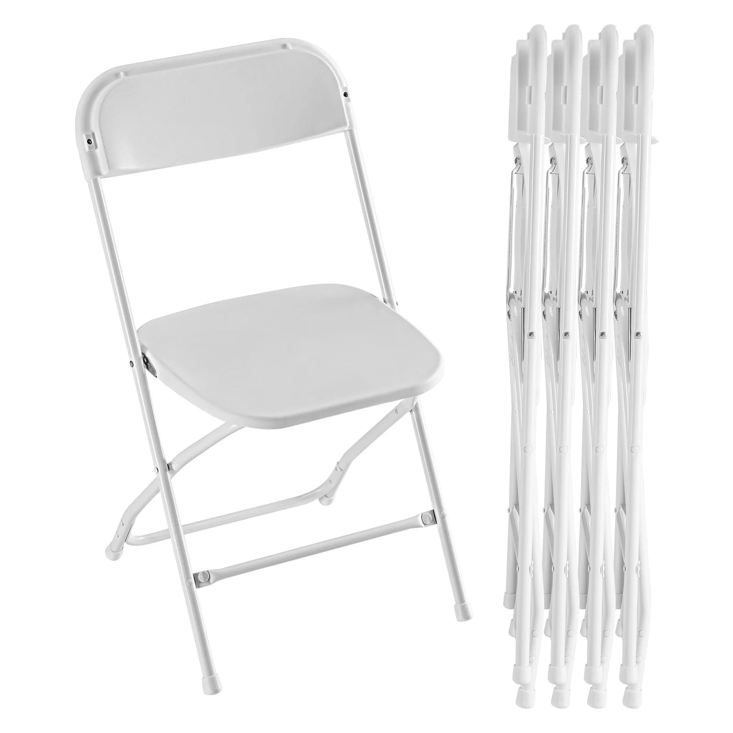 JHK UltraDurableCommercialGrade Polypropylene Folding Chair For Large Scale Banquet Settings