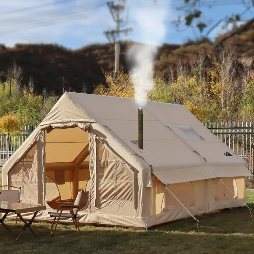 Inflatable Family Camping Tent Self Inflating Waterproof Windproof