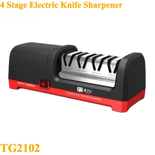 Grinder 4 Stage Diamond Electric Knife Sharpener 2800rpm