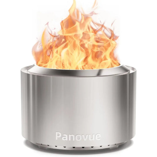 Smokeless Fire Pit Stainless Steel Outdoor Wood Burning
