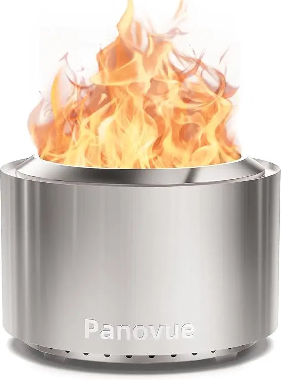 Smokeless Fire Pit Stainless Steel Outdoor Wood Burning