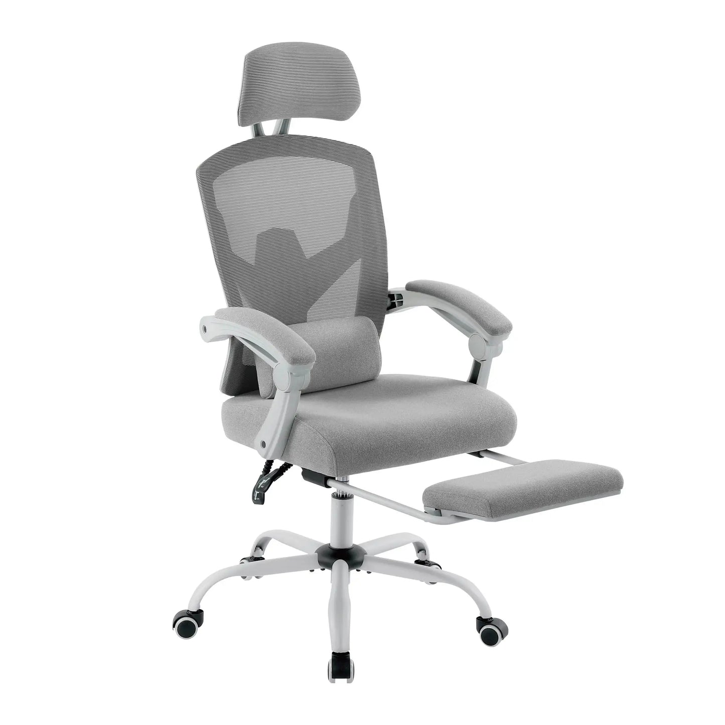 JHK Ergonomic Reclining High Back Mesh Chair With Lumbar Support And Lockable Tilt
