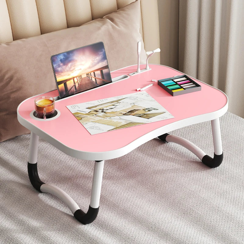 DYJ DAYIKA-S Laptop Bed Tray With Cup Holder Drawer
